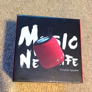 Sanag SANAG-M7 Bluetooth Portable Speaker - red 5.0 Dual Pairing NEW